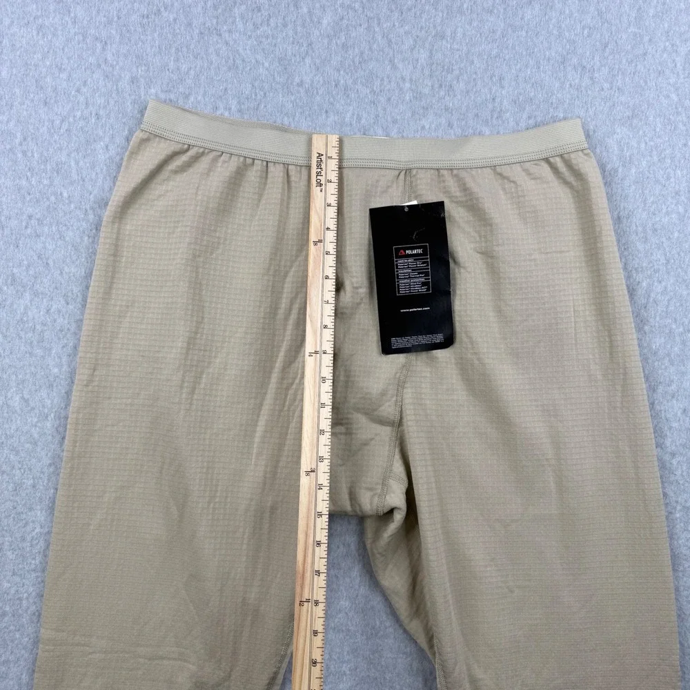 US Military Pants Mens XL Regular Tan Gen III Level 2 ECWCS Polartec Base Layer